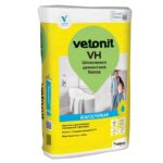 Шпаклевка финишная цементная влагостойкая ВЕТОНИТ VH белая 20кг