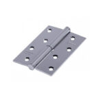 ПЕТЛЯ 100Х70Х2,5 PC ЛЕВАЯ ХРОМ