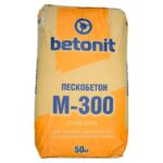 Пескобетон М300 25кг Бетонит