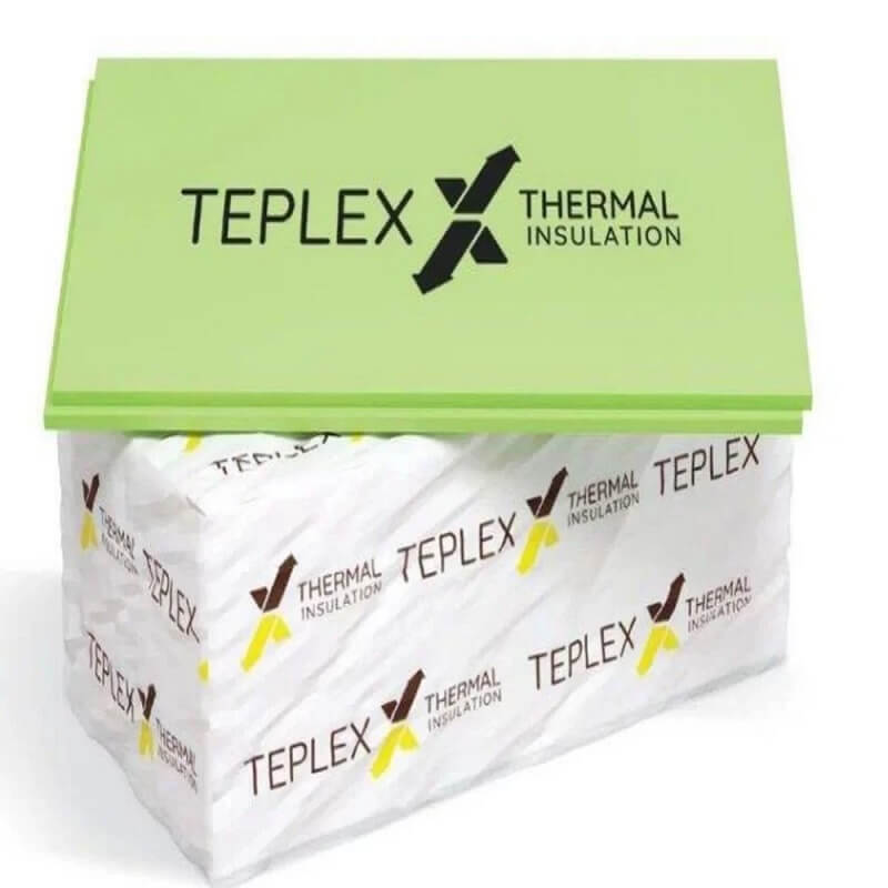 Экструзионный пенополистирол TEPLEX 50х585х1185 мм