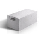 Газобетонный блок D-400 625*250*250мм с захватными карманами